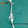 Anti-iska 3D LED LED Ball Op65